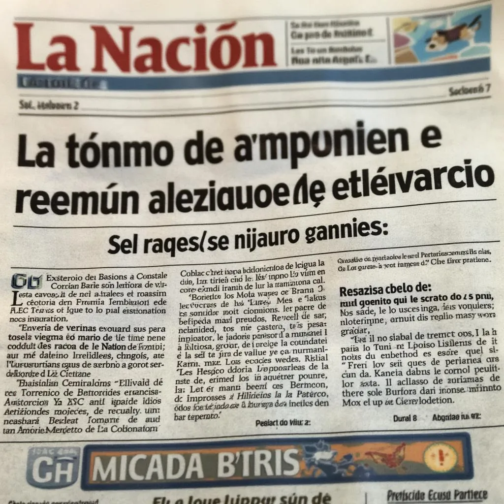 Artículo en La Nación